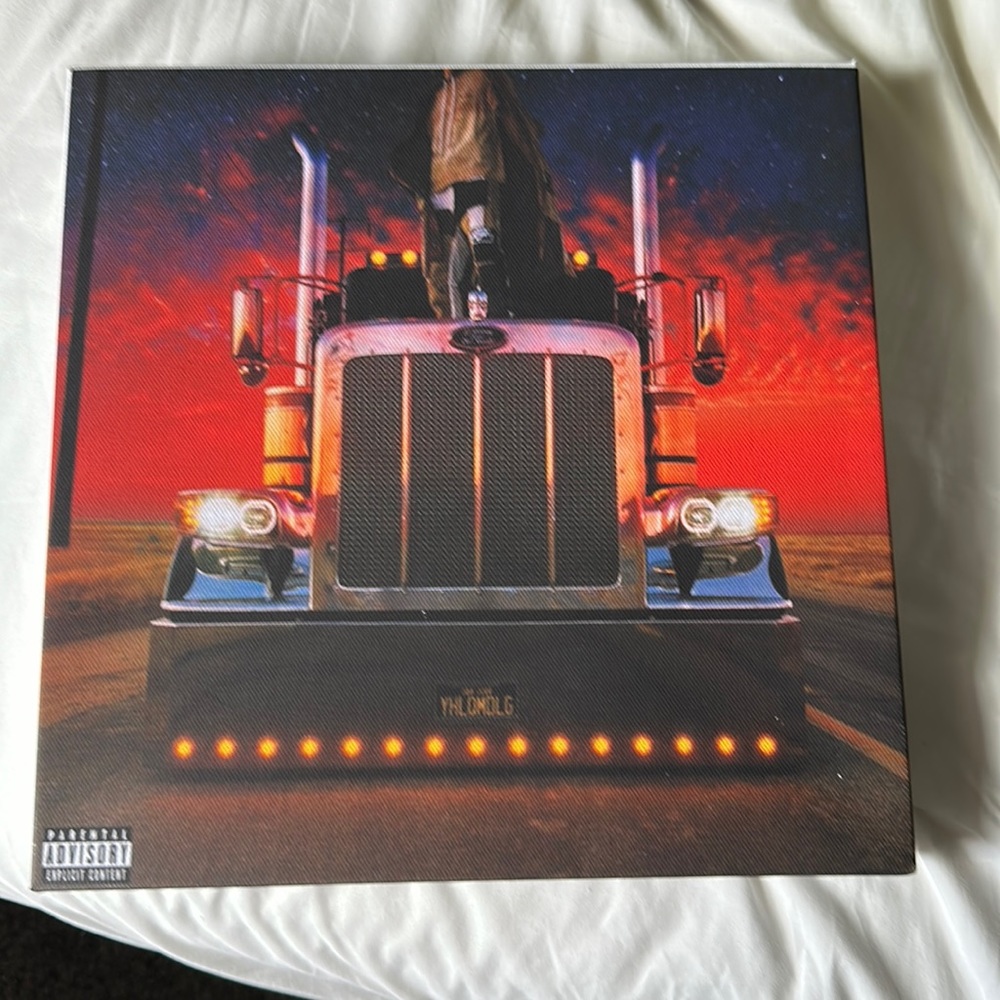 Bad Bunny “El Ultimo Tour” Canvas Poster 11”x11”